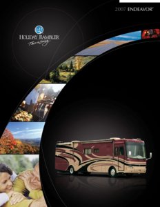 2007 Holiday Rambler Endeavor Brochure page 1