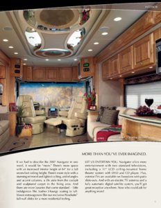 2007 Holiday Rambler Navigator Brochure page 5