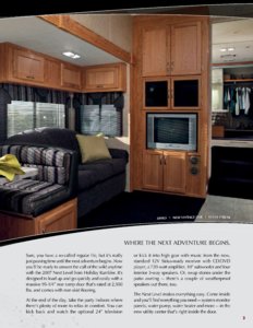 2007 Holiday Rambler Next Level Brochure page 3