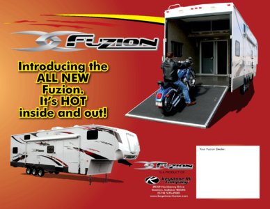 2007 Keystone RV Fuzion Brochure page 4