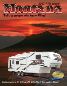 2007 Keystone RV Montana Brochure page 1