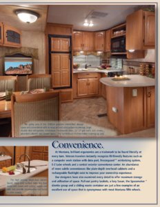 2007 Keystone RV Montana Brochure page 9