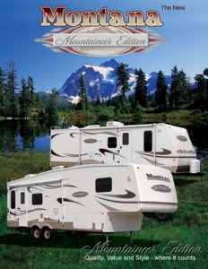 2007 Keystone RV Mountaineer Brochure page 1