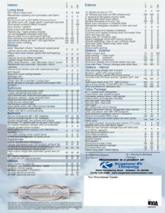 2007 Keystone RV Mountaineer Brochure page 12