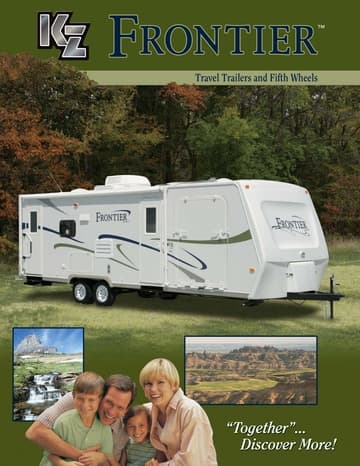 2007 KZ RV Frontier Brochure