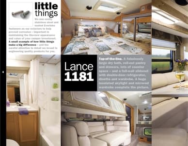 2007 Lance Truck Campers Brochure page 4