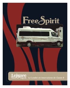 2007 Leisure Travel Vans Free Spirit French Brochure page 1