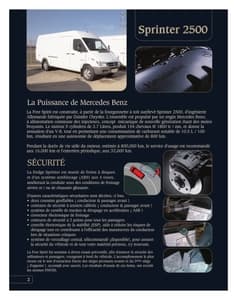 2007 Leisure Travel Vans Free Spirit French Brochure page 4