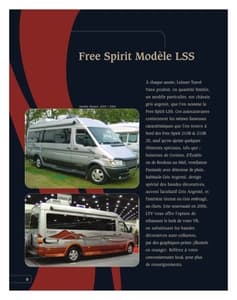 2007 Leisure Travel Vans Free Spirit French Brochure page 8
