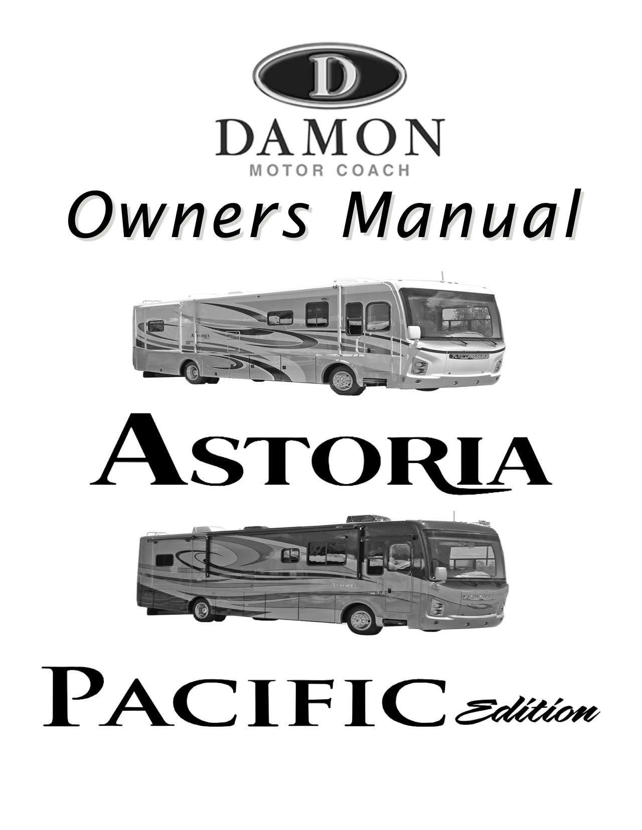 thor travel trailer manuals