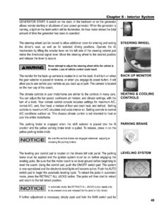 2007 Thor Damon Daybreak Owner's Manual Brochure page 55