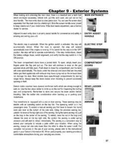 2007 Thor Damon Intruder Owner's Manual Brochure page 63
