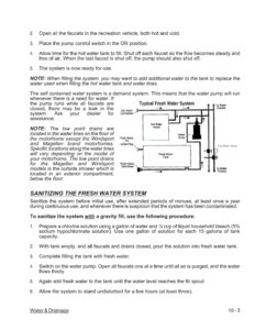 2007 Thor Four Winds Siesta Owner's Manual Brochure page 104