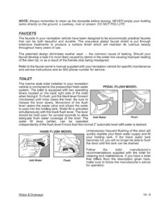 2007 Thor Hurricane Owner's Manual Brochure page 110