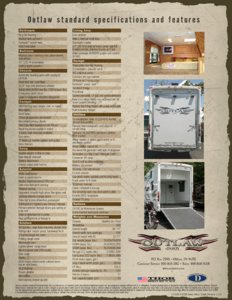 2007 Thor Outlaw Brochure page 2