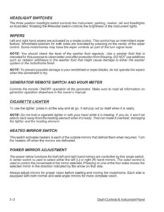2007 Thor Windsport Owner's Manual Brochure page 57