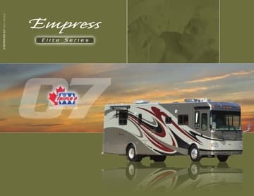 2007 Triple E RV Empress Elite Brochure