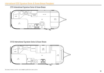 2008 Airstream International Brochure page 11