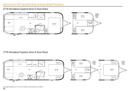 2008 Airstream International Brochure page 12