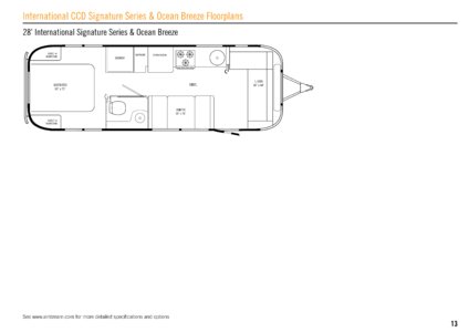 2008 Airstream International Brochure page 13