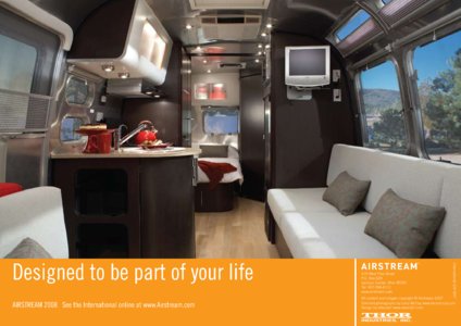 2008 Airstream International Brochure page 16