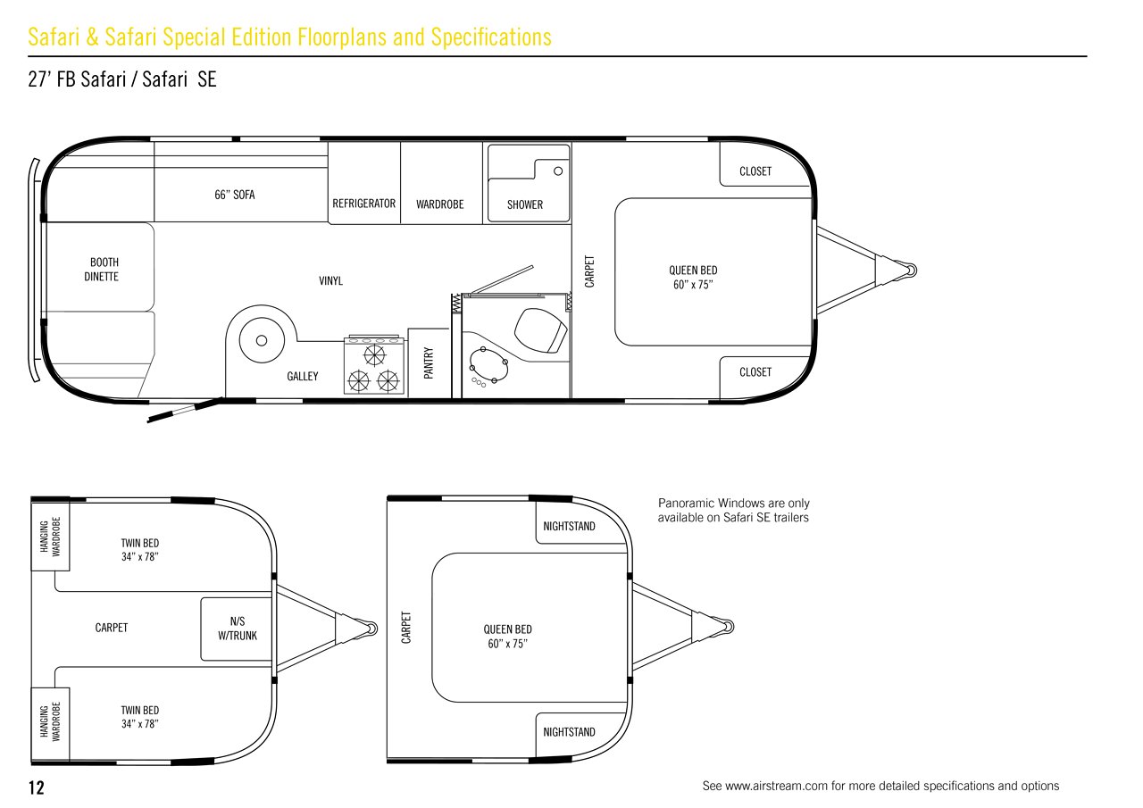 2008 Airstream Safari Line Brochure | Download RV brochures ...