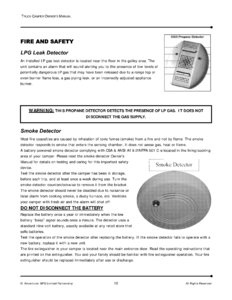 2008 ALP Adventurer Truck Campers Owner's Manual page 14