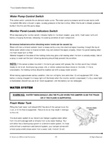 2008 ALP Adventurer Truck Campers Owner's Manual page 16