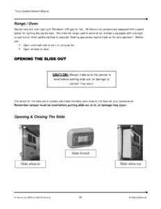 2008 ALP Adventurer Truck Campers Owner's Manual page 24