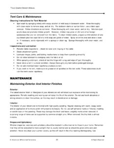 2008 ALP Adventurer Truck Campers Owner's Manual page 26