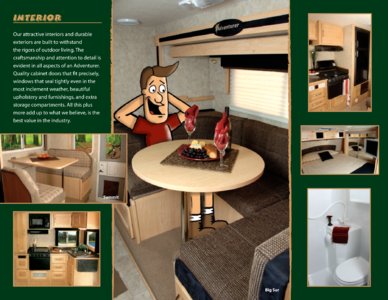 2008 ALP Adventurer Truck Campers Brochure page 4