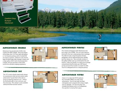 2008 ALP Adventurer Truck Campers Brochure page 5