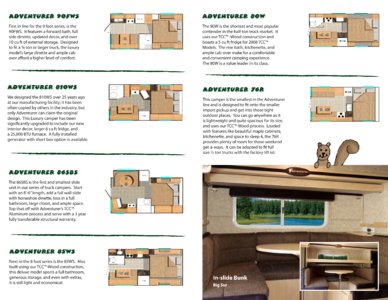 2008 ALP Adventurer Truck Campers Brochure page 6