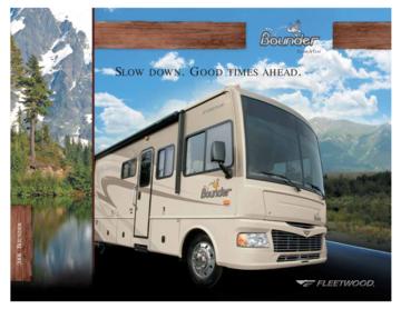 2008 Fleetwood Bounder Brochure