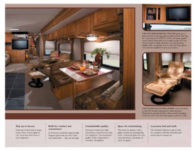 2008 Fleetwood Discovery Brochure page 3