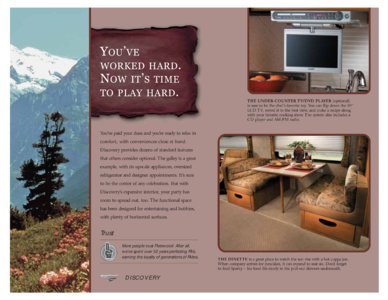 2008 Fleetwood Discovery Brochure page 4