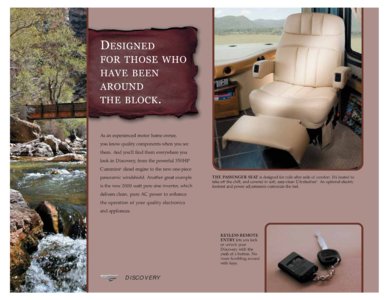 2008 Fleetwood Discovery Brochure page 8