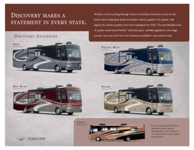 2008 Fleetwood Discovery Brochure page 10
