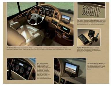 2008 Fleetwood Excursion Brochure page 9