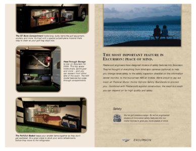 2008 Fleetwood Excursion Brochure page 15