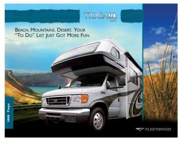 2008 Fleetwood Tioga Ranger Brochure
