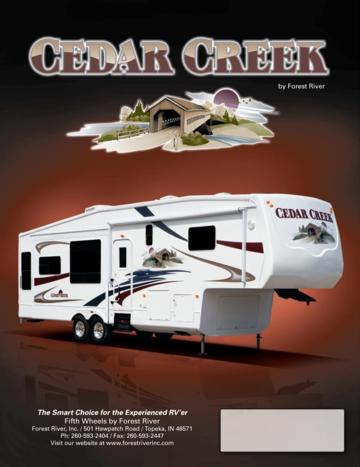 2008 Forest River Cedar Creek Brochure