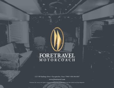 2008 Foretravel Full Line Brochure page 8