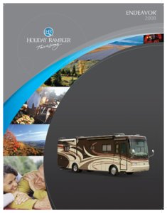 2008 Holiday Rambler Endeavor Brochure page 1