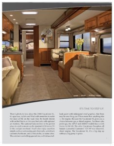 2008 Holiday Rambler Vacationer Brochure page 3