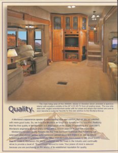 2008 Keystone RV Montana Brochure page 4