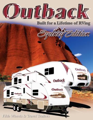 2008 Keystone RV Outback Sydney Edition Brochure