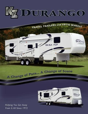 2008 KZ RV Durango Brochure