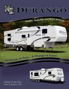 2008 KZ RV Durango Brochure page 1