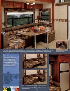 2008 KZ RV New Vision Sportster Brochure page 2